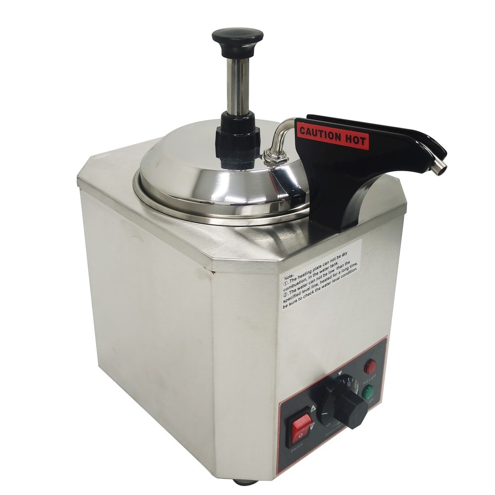 1L 110V Double Control Water-Barrier Heating Pump-Type Sauce Warmer Machine Tool
