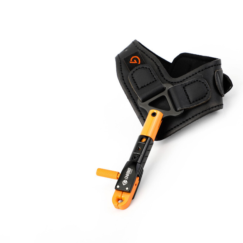 Adjustable Archery Wrist Release Aids Strap Compound Bow Trigger Caliper Hunting