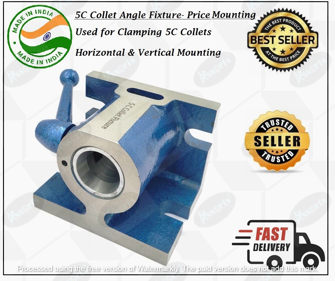 5C Horizontal-Vertical Angle Collet Holding Fixture