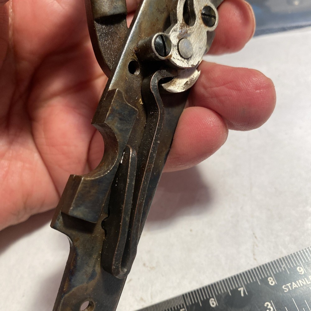 CVA Lock (full size) From Hawken Muzzleloader W Bolts and Lock Washers.