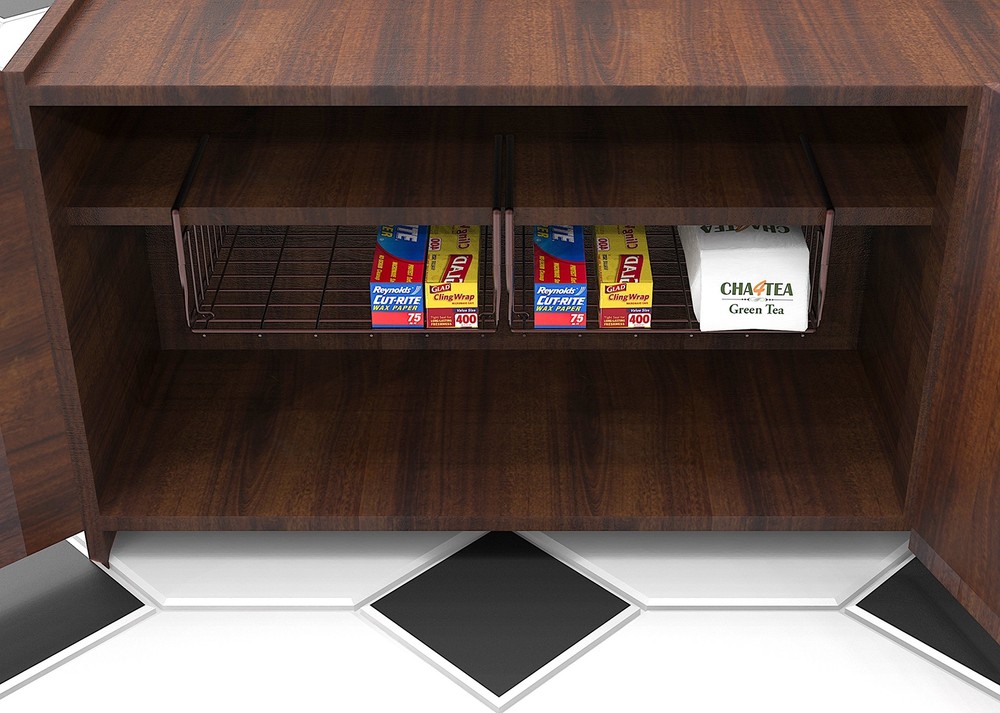 Re Under Shelf Basket Bronze