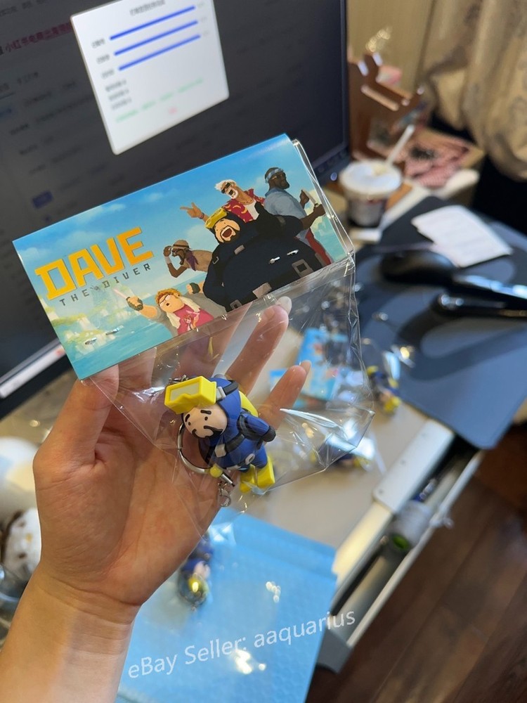 DAVE THE DIVER Keychain- Game Merchandise