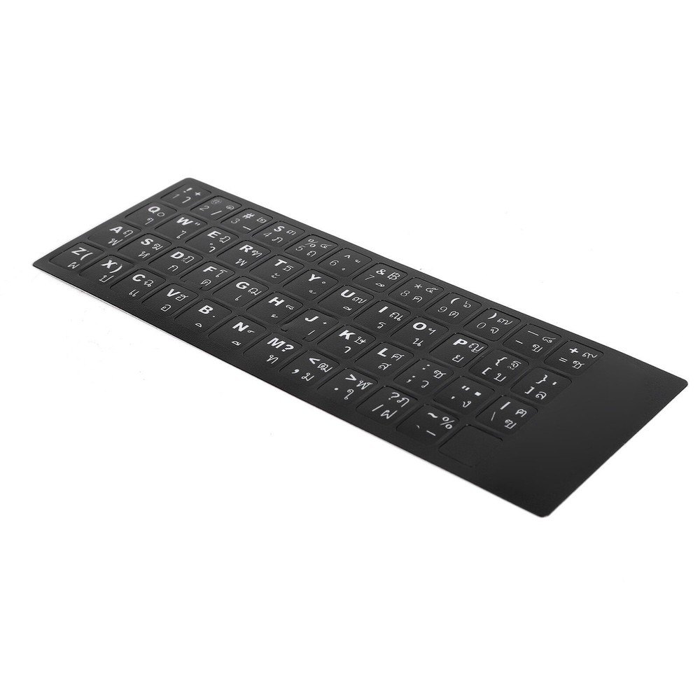 Thai Keyboard Sticker Replacement Keyboard Sticker for Desktop Computer Laptop