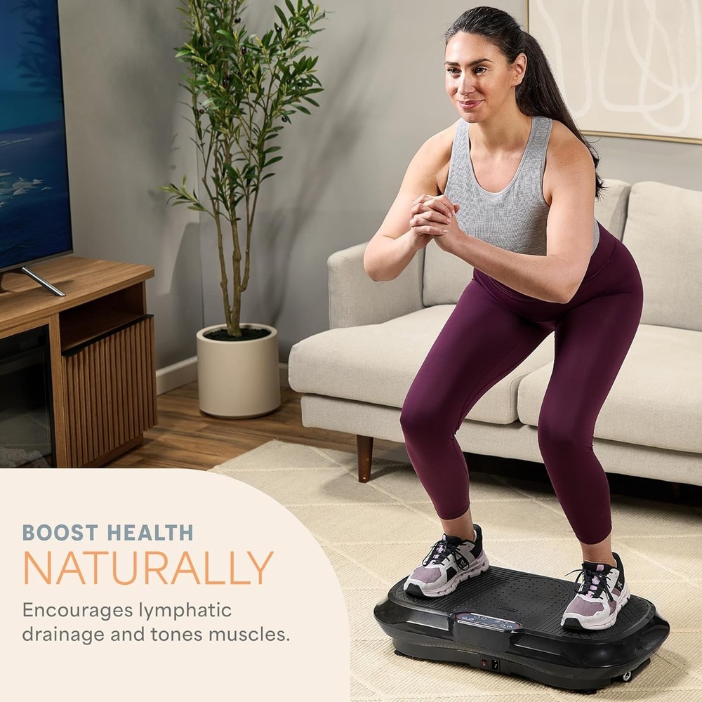 Vibration Plate Exercise Machine for Lymphatic Drainage,Muscle Activation