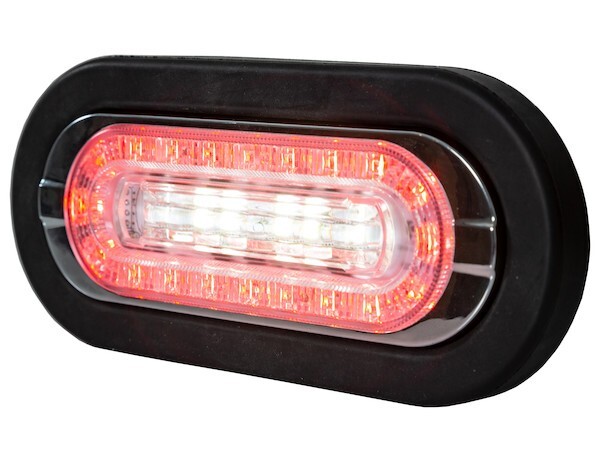 6 Inch Combination LED Stop/Turn/Tail, Backup, and Strobe Light with 32 LEDs