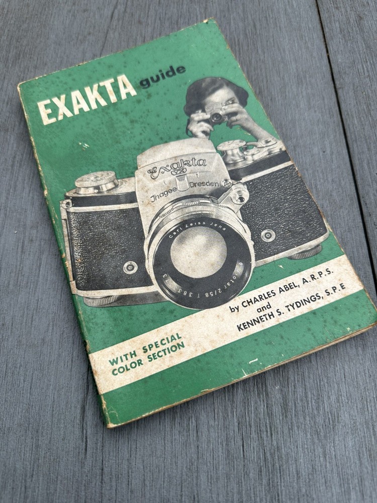 Vintage EXAKTA Camera Guide Dated 1956