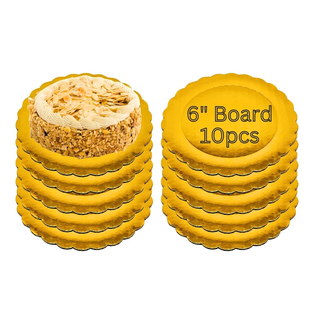6" Cake Board (10 pcs)