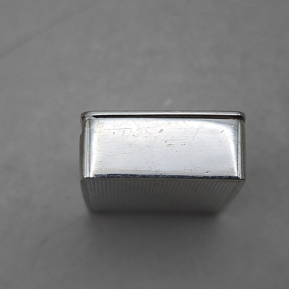 Solid Silver Engine Turned Snuff/Pill Box by D Bros Birmingham 1967