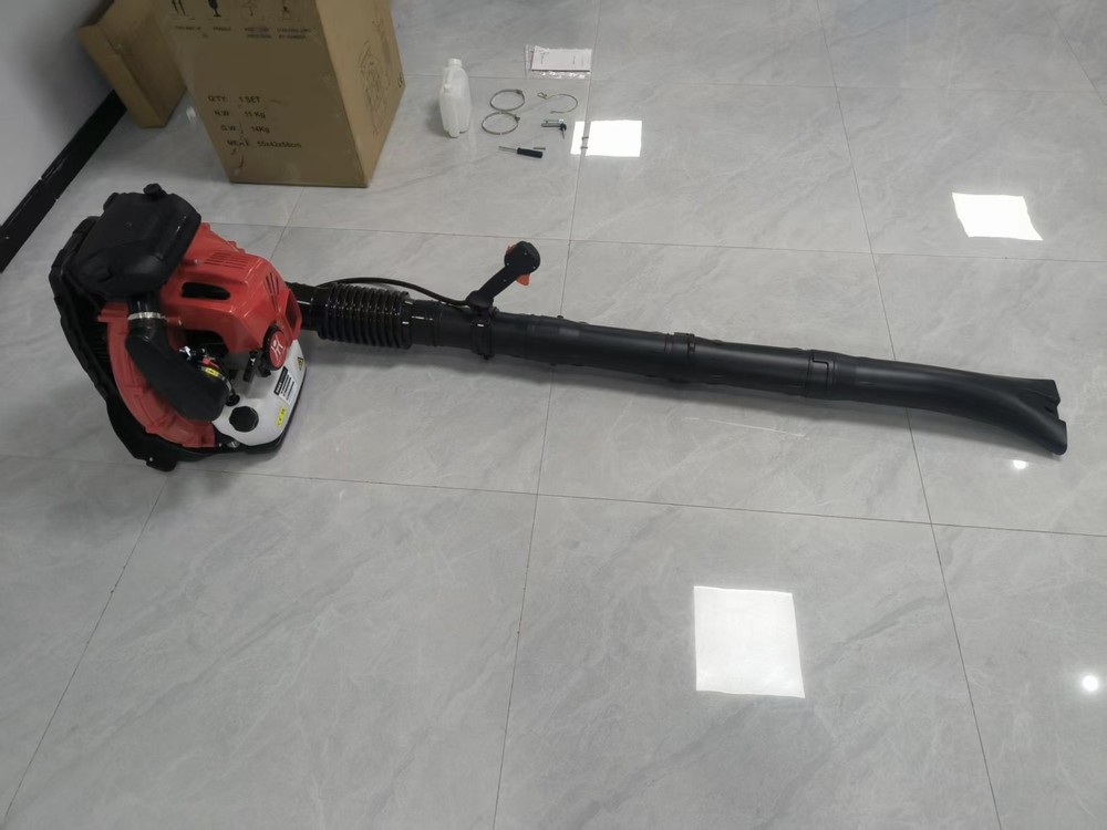 Leaf Blower 75.6cc 2 Stroke Backpack Gas Powered Leaf Blower 847CFM 236 MPH US