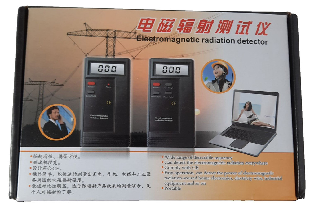 LCD Digital Electromagnetic Radiation Detector EMF Meter Dosimeter Tester Tool