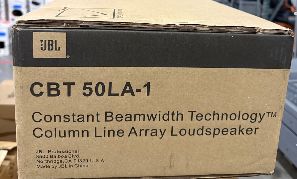 JBL CBT 50LA-1 Constant Beamwidth Technology Line Array Column Loudspeaker