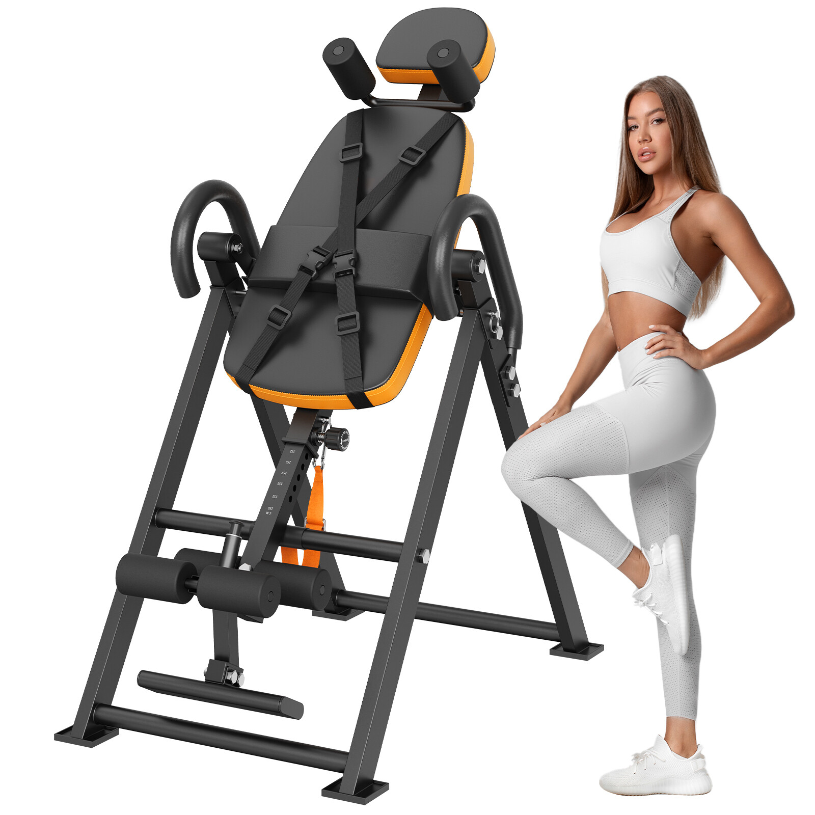 Uimoso Inversion Table Foldable Strength Training Equipment Hang Exercise Bench