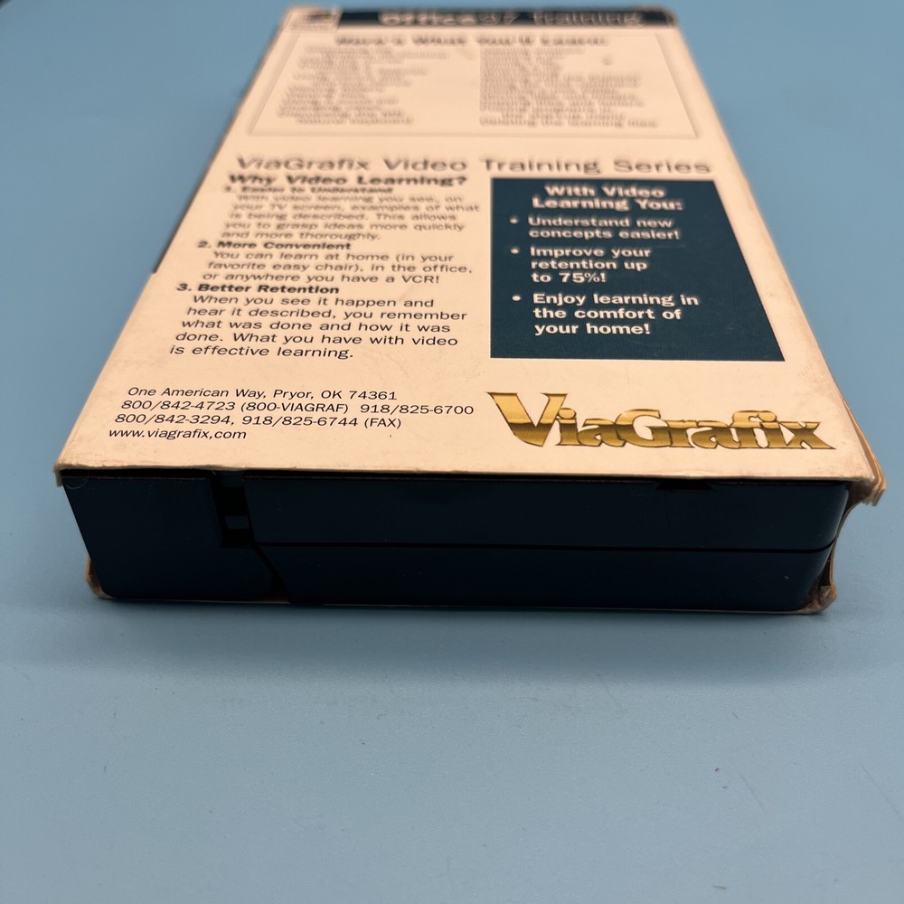 Vhs Office 97 Training Windows 95 Video Tutorial