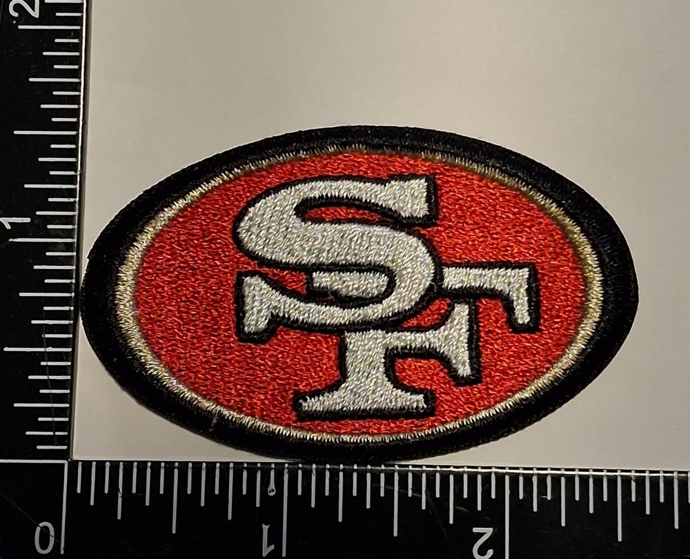 SAN FRANCISCO 49ers IRON ON PATCH 01