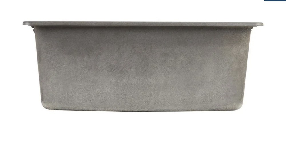 SH Totten 25" Undermount Single Basin Granite Composite Kitchen Sink
