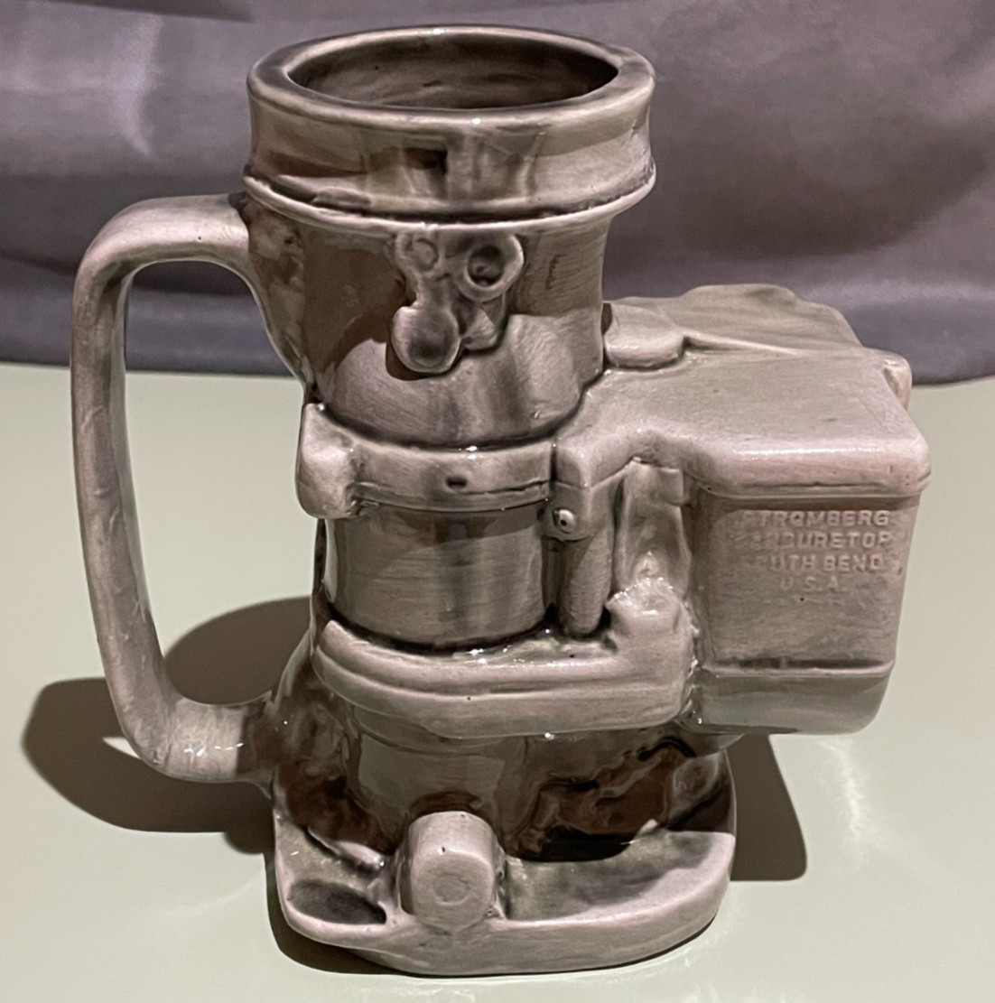Stromberg 97 Carburetor South Bend USA Tardel Hot Rod Coffee Cocoa Mug Cup