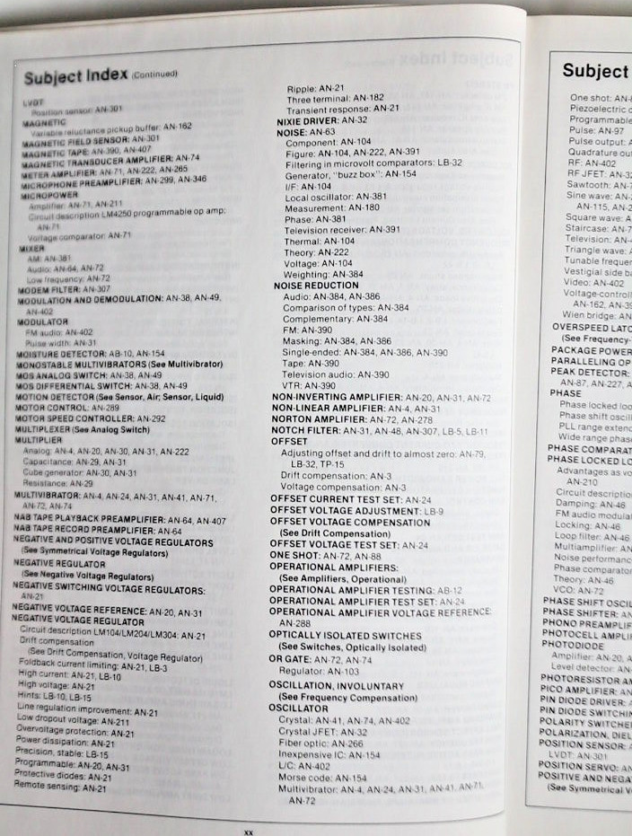 National Semiconductor 1986 Linear Applications Handbook #9cz