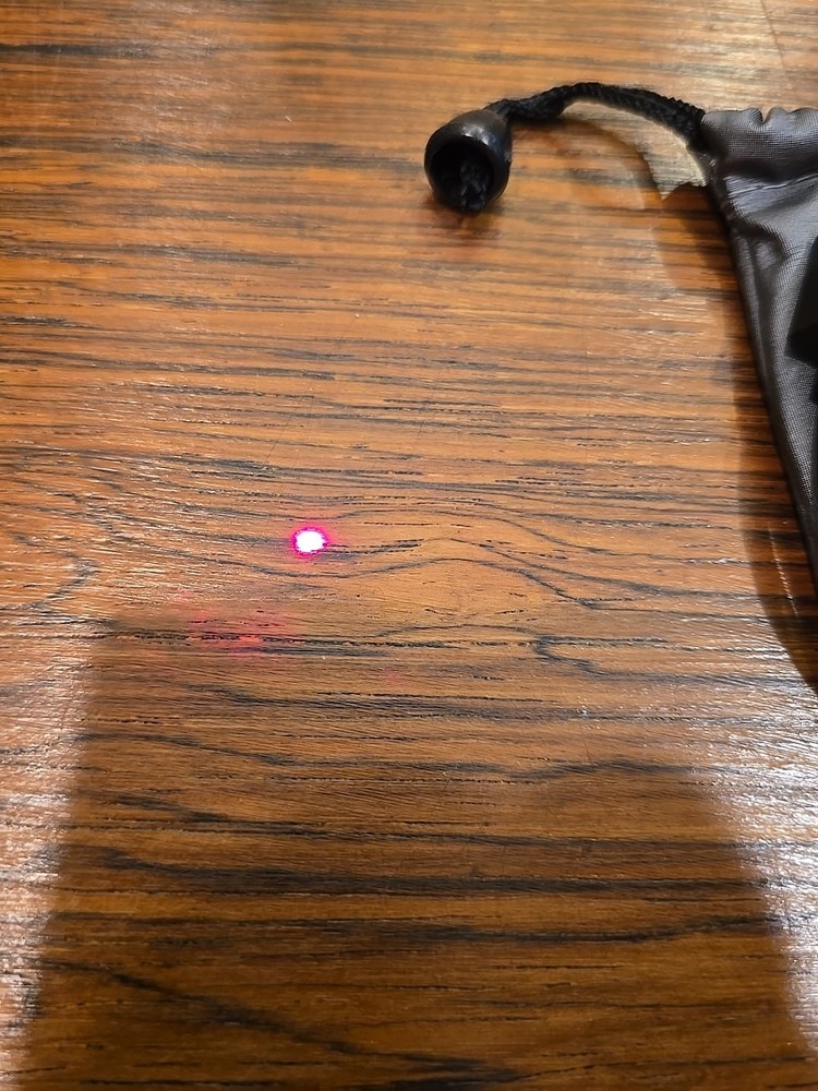 Wireless Laser Pointer USB Rechargeable Finger Ring Powerpoint Presenter