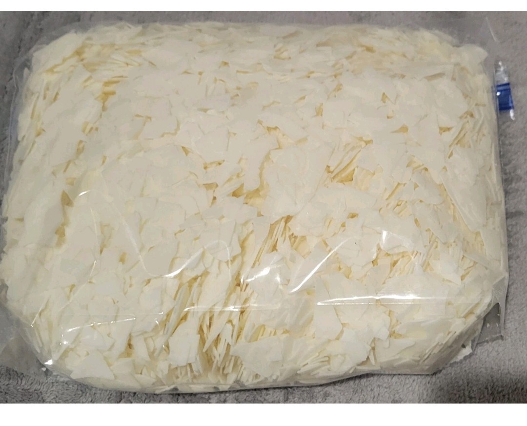 100% NATURAL SOY WAX -MADE IN USA- Golden Wax 464 -white flake- food grade 5lbs