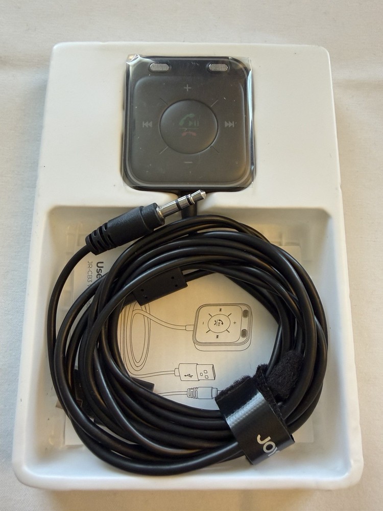 JOYROOM JR-CB3 Bluetooth Transmitter USB/AUX Dual-mic ENC, LED Ring, HD Calling