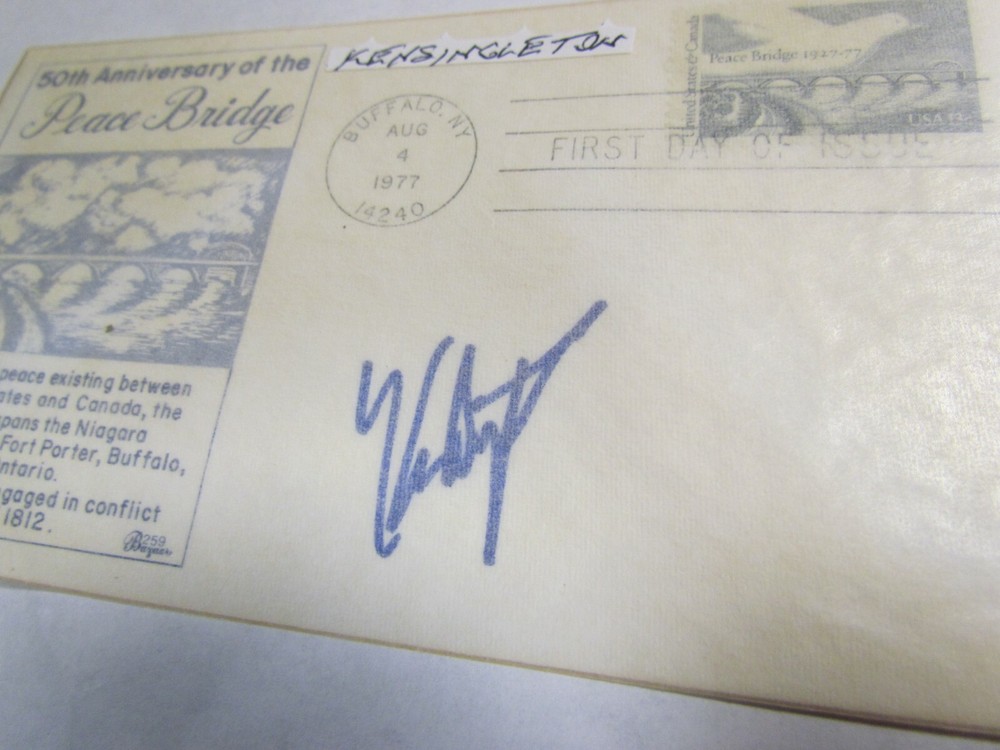 Ken Singleton Signed Autographed First Day Cover Envelope