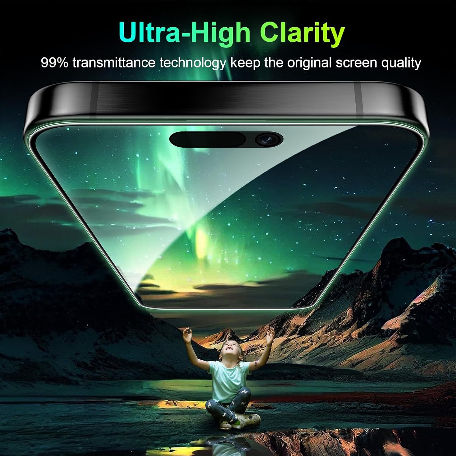 2x iPhone 16 15 Pro Max 14 13 12 11 Plus Privacy Tempered Glass Screen Protector