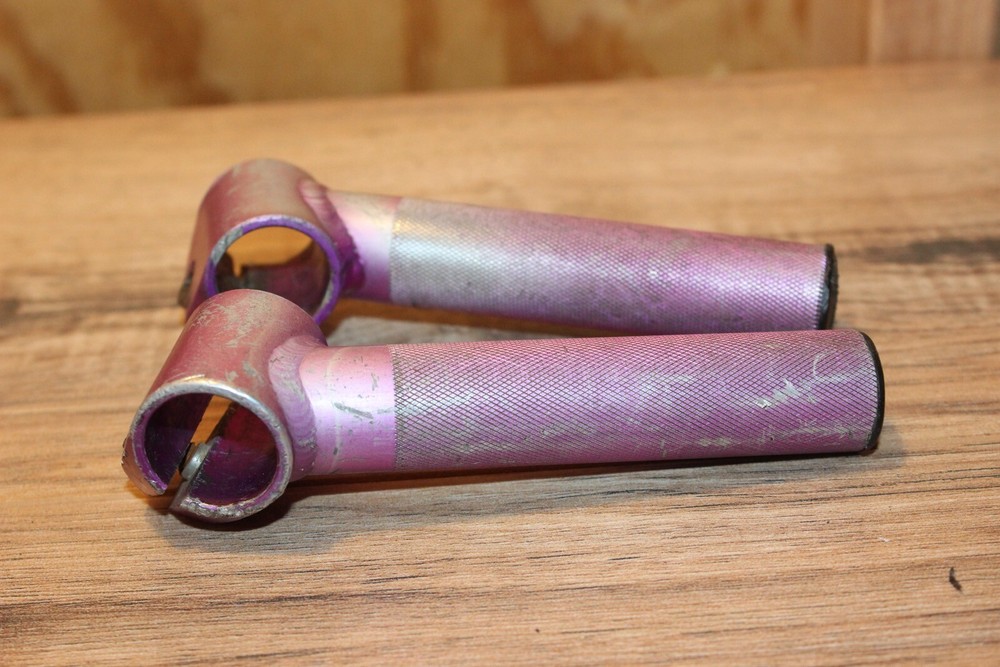 Control Tech Control Stix Short 3DV Purple Anodized Bar Ends