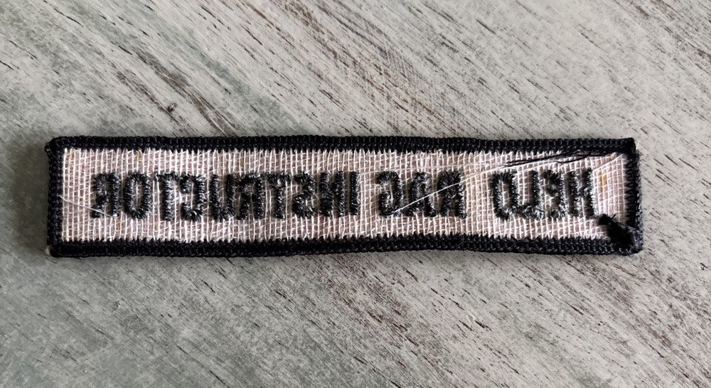 US Navy Helo Rag Instructor Patch