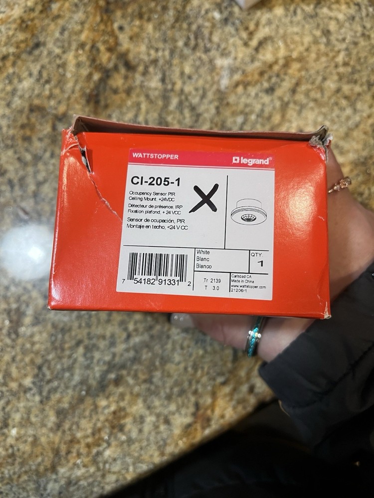 Wattstoper CI-205-1 Occupancy Sensor