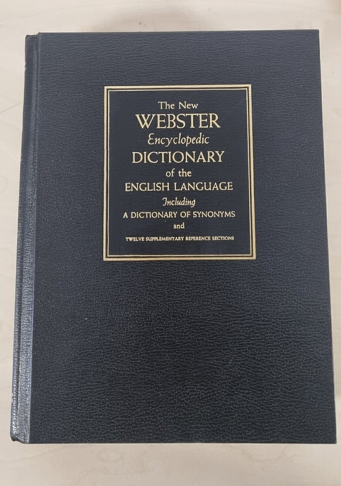 The New Webster Encyclopedic Dictionary Ref00203