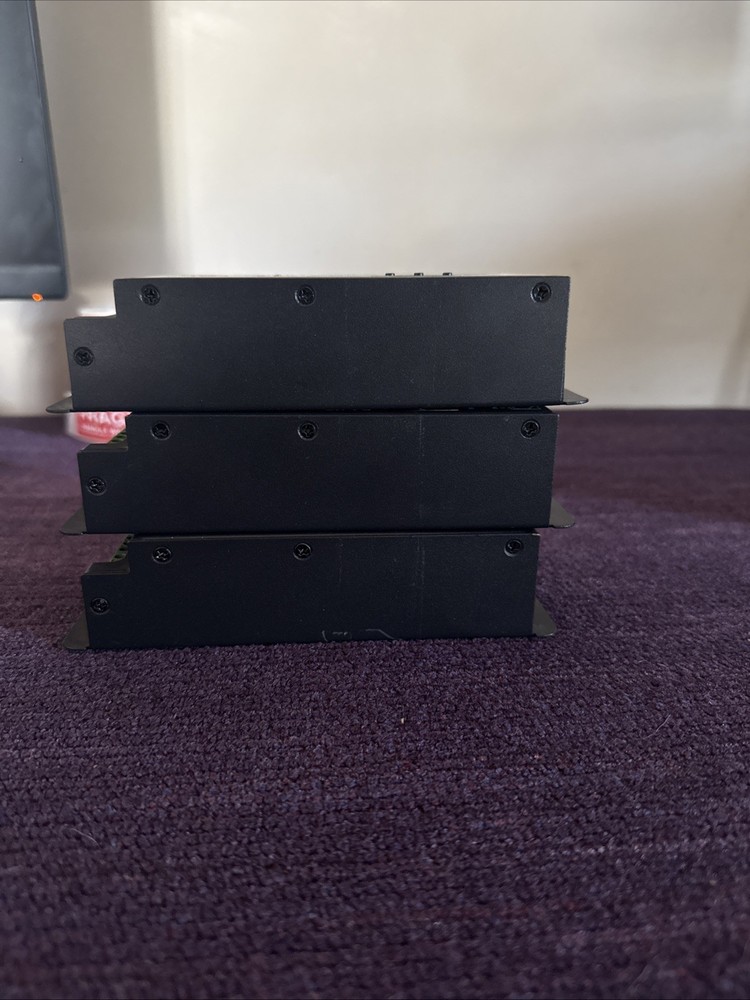 4-Channel D4-XE DMX Decoder Controller PWM Flicker Lot Of 3 Used