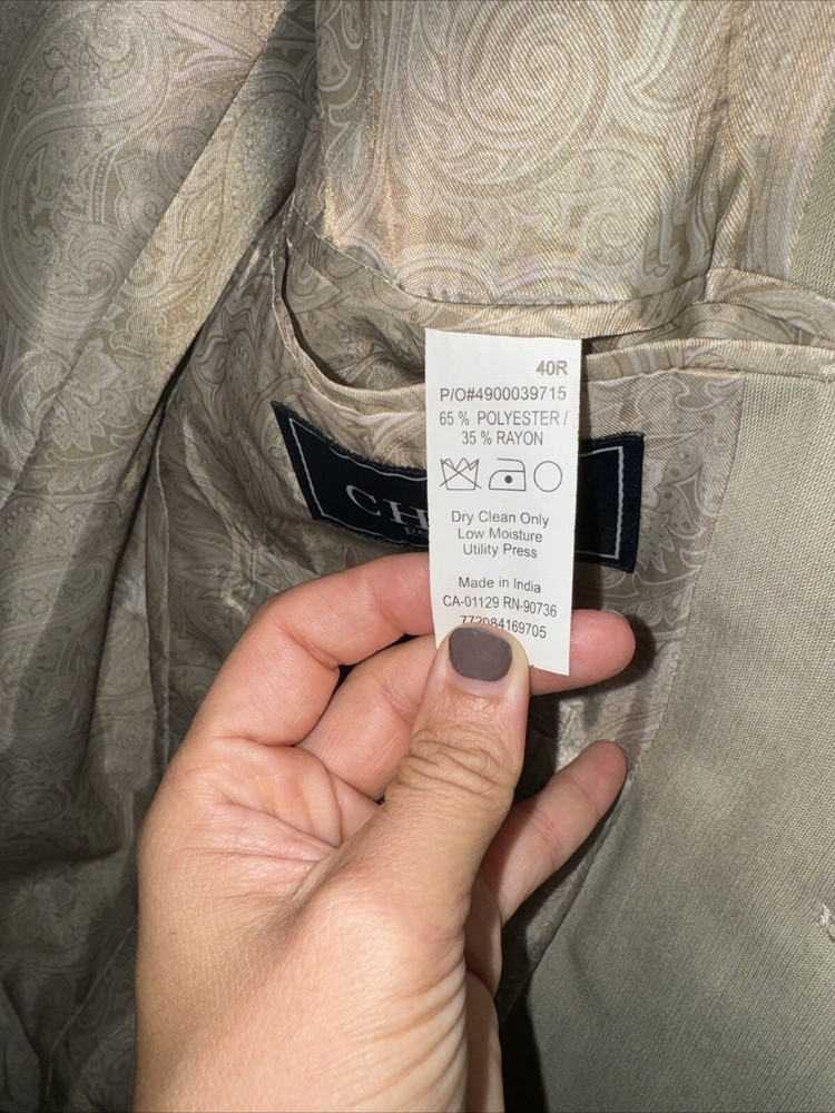 Chaps Tan Sportcoat