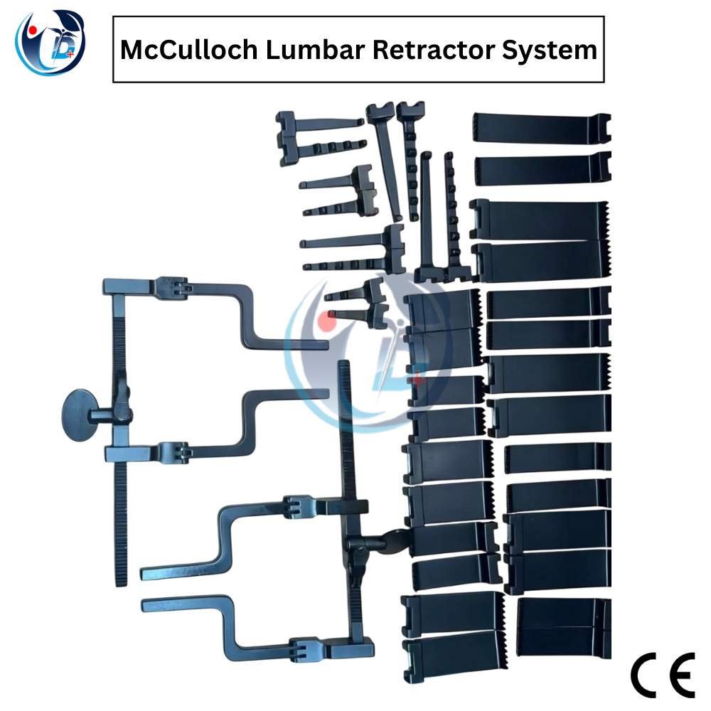 McCulloch Lumbar Retractor System Orthopedic Spine Instruments Set A+