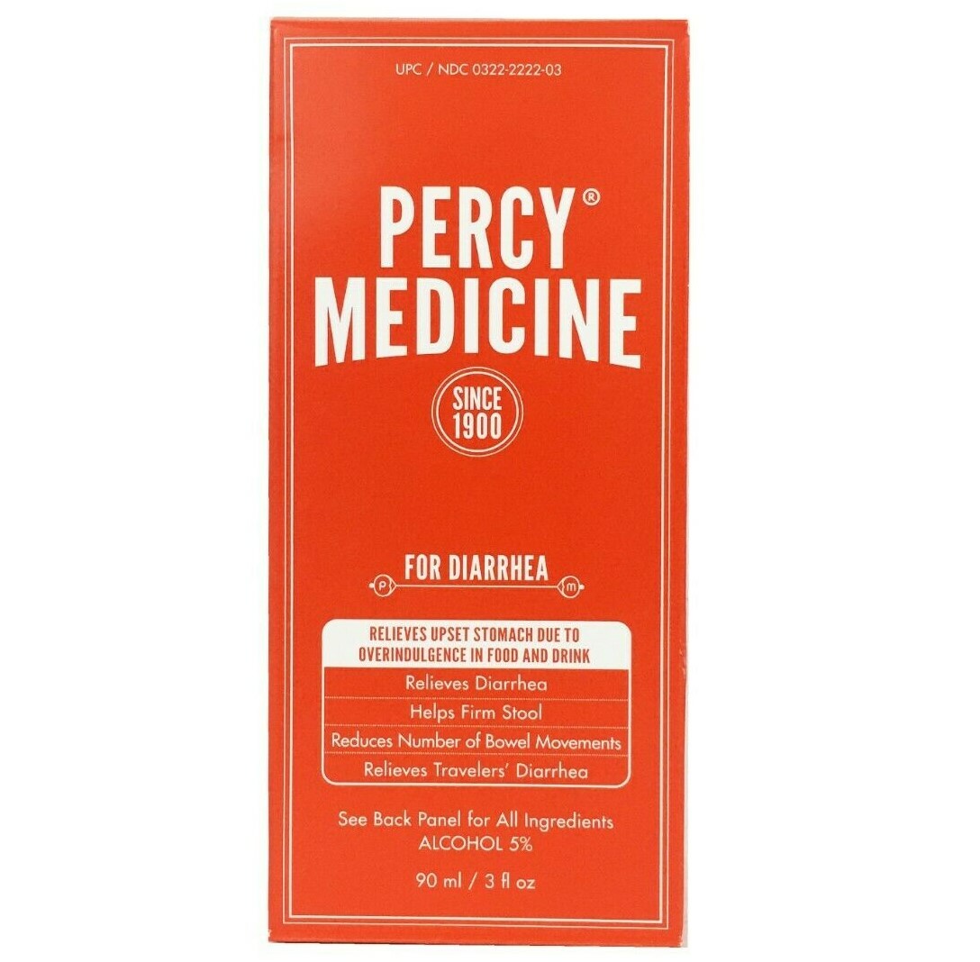 Percy Original Medicine Liquid Antacid /Diarrhea & Upset Stomach, 4 OZ Exp 12/26