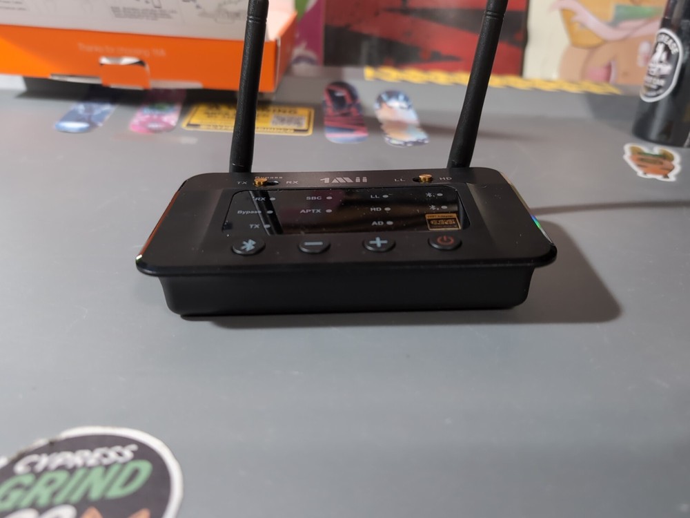 1Mii B03Pro Bluetooth 5.3 Transmitter Receiver aptX HD Low Latency