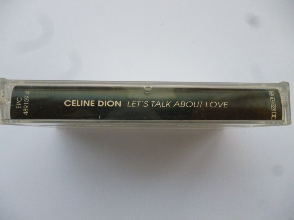 CELINE DION - LET'S TALK ABOUT LOVE - CASSETTE
