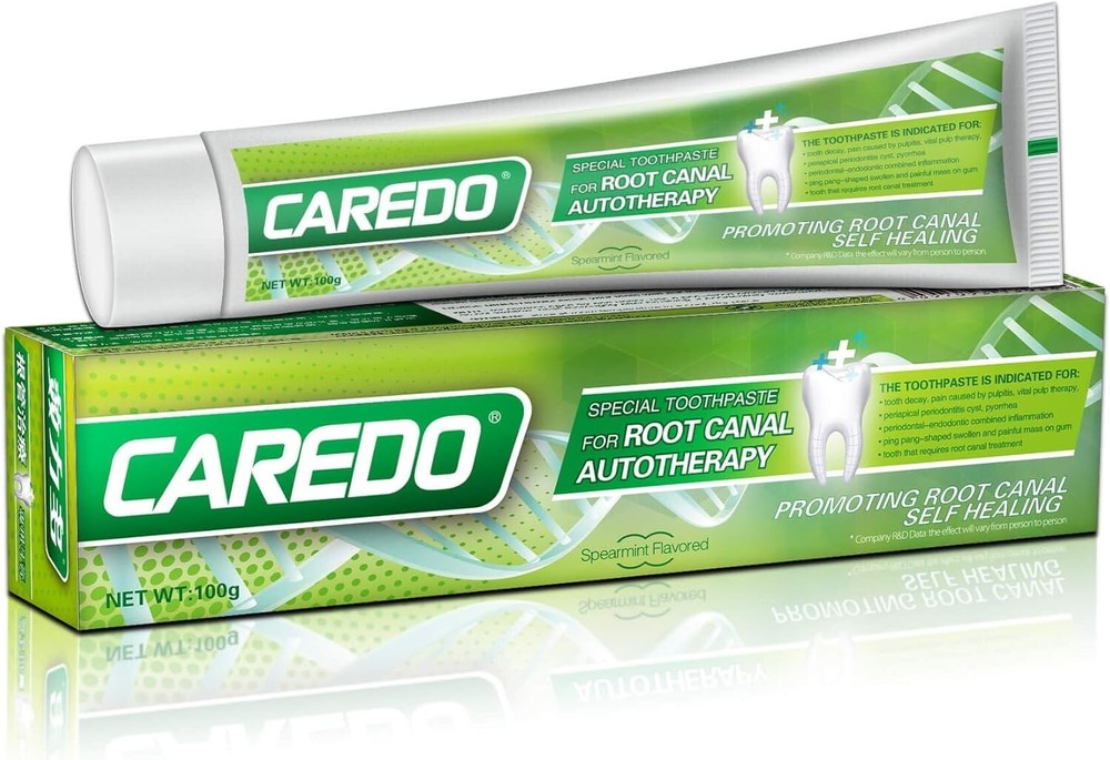 CAREDO Gum Repair Toothpaste-Root Canal Support, Pulpitis Relief, Hydroxyapatite