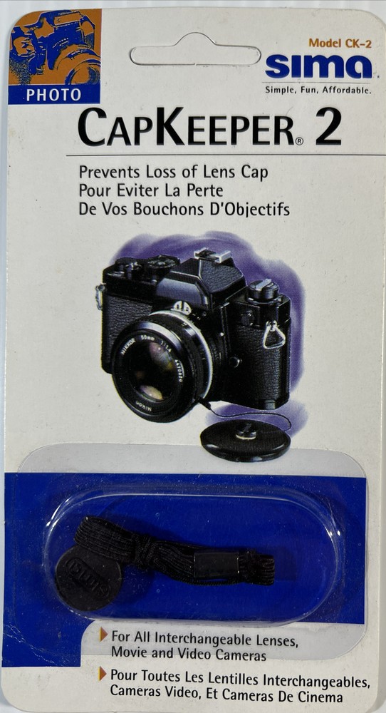 Sima Capkeeper 2 for SLRs and Digital SLRs - Model CK-2