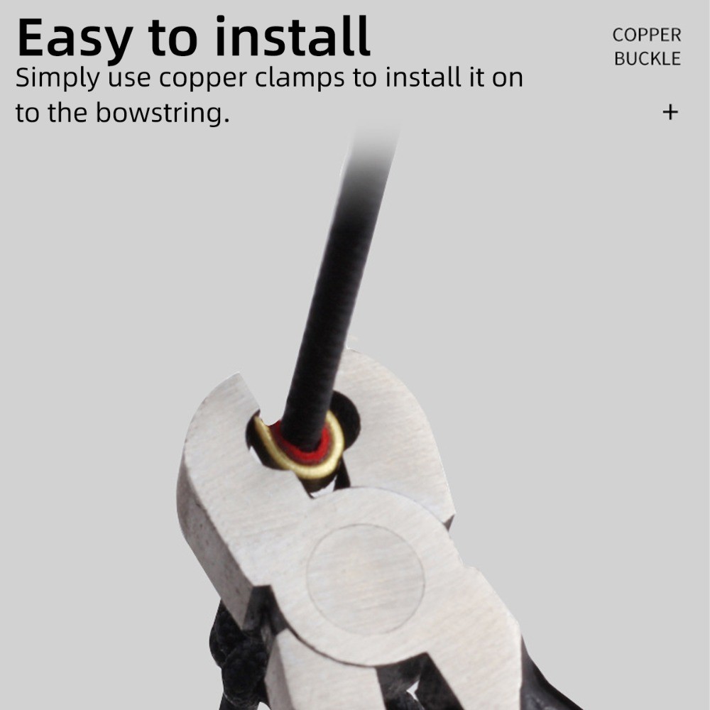 40Pcs String Nocking Points Bow String Buckle Clip for Compound and Recurve Bow