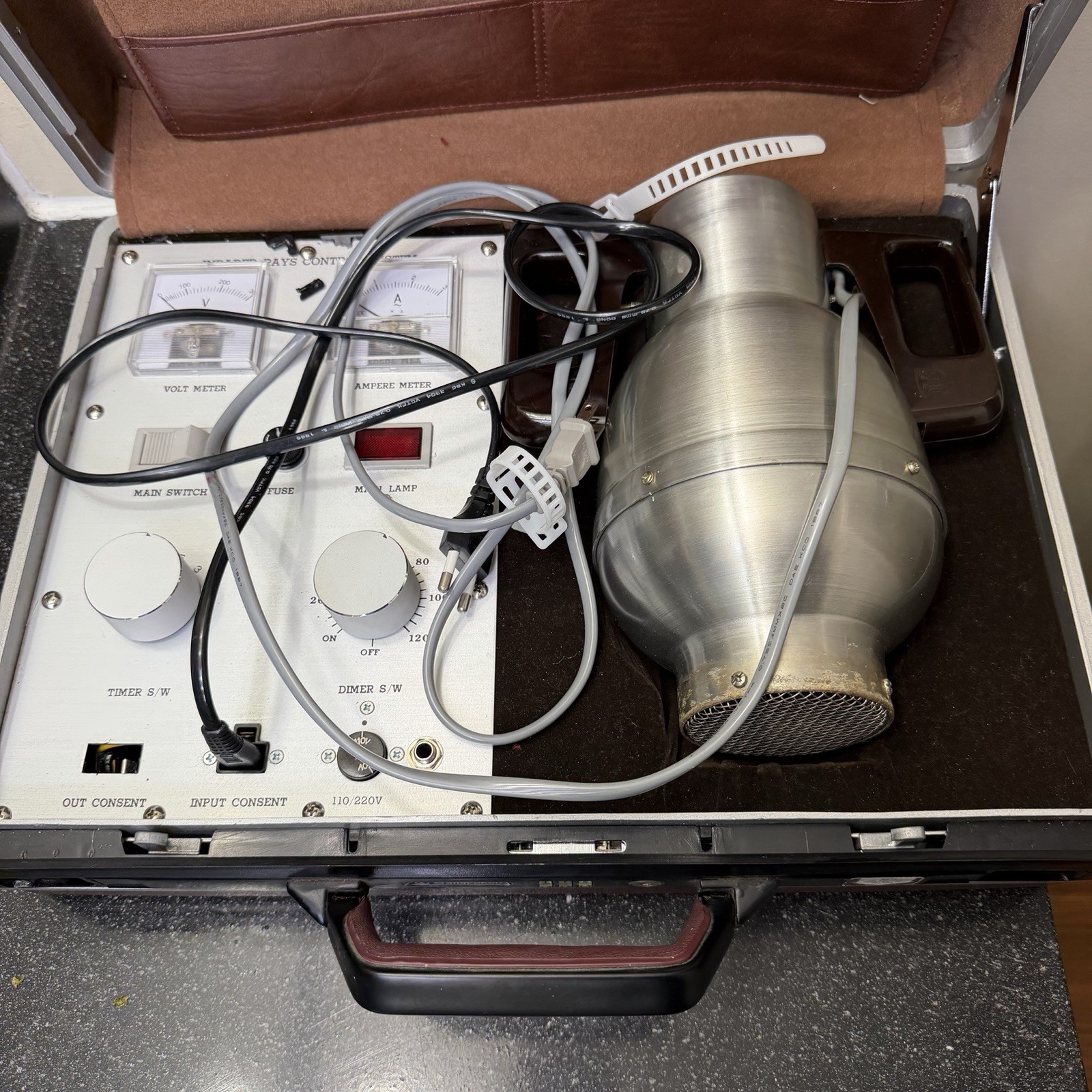 Sangroksu Infrared Rays Control System Portable Therapy Lamp AS-IS Parts Repair