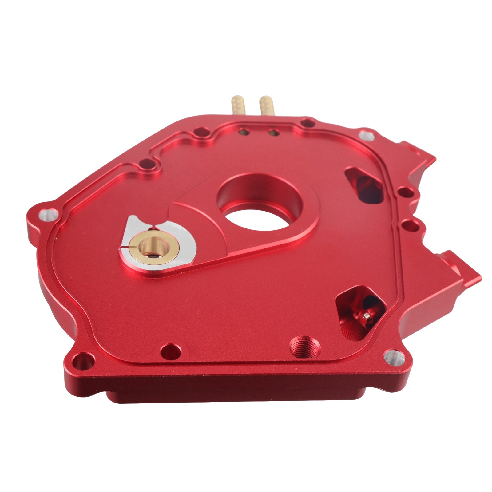 Red Dual Bearing Billet Side Cover - Upgrade for Predator 212cc Non - Hemi