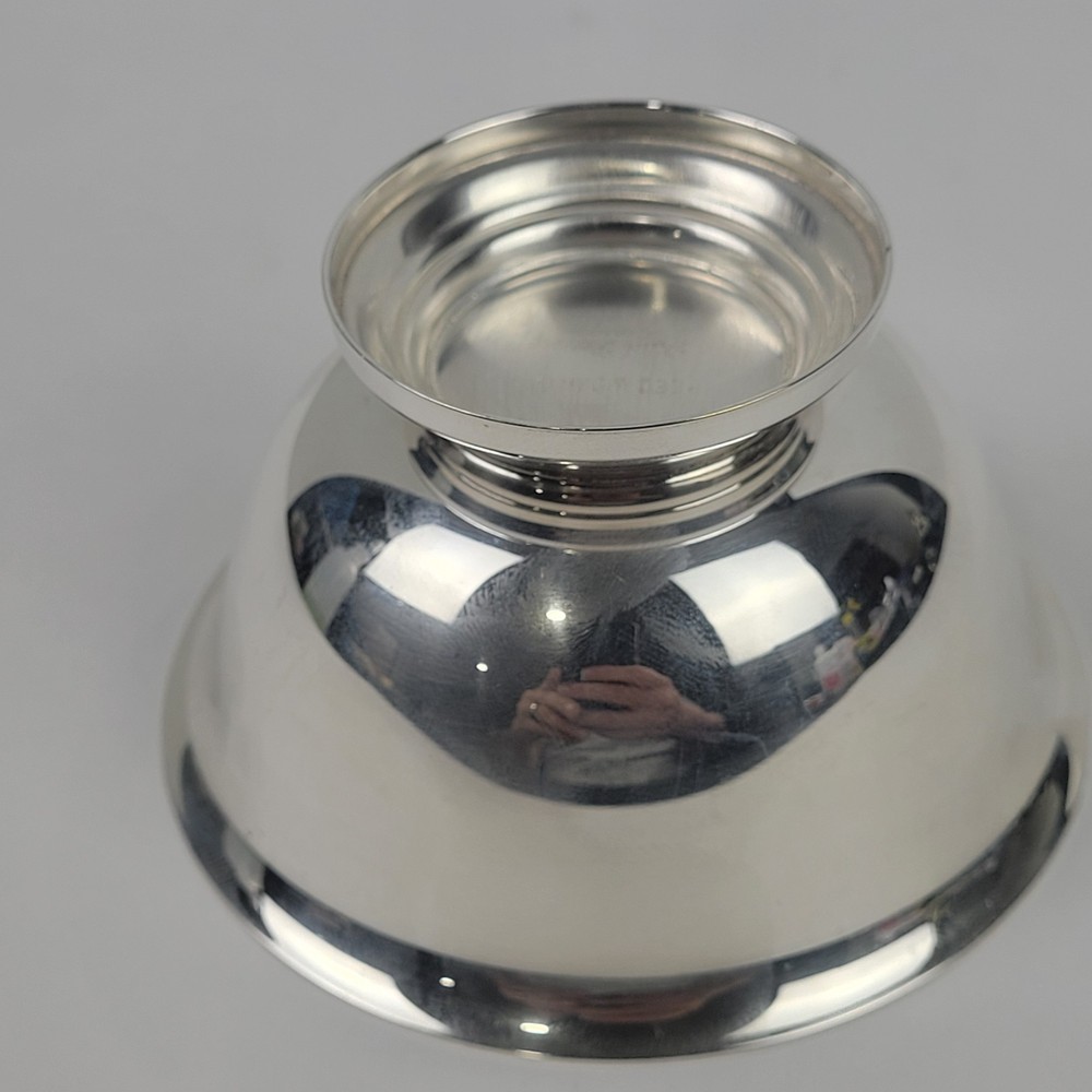 Vintage Reed & Barton Silverplated Bowl~Paul Revere Design Footed~3.75"