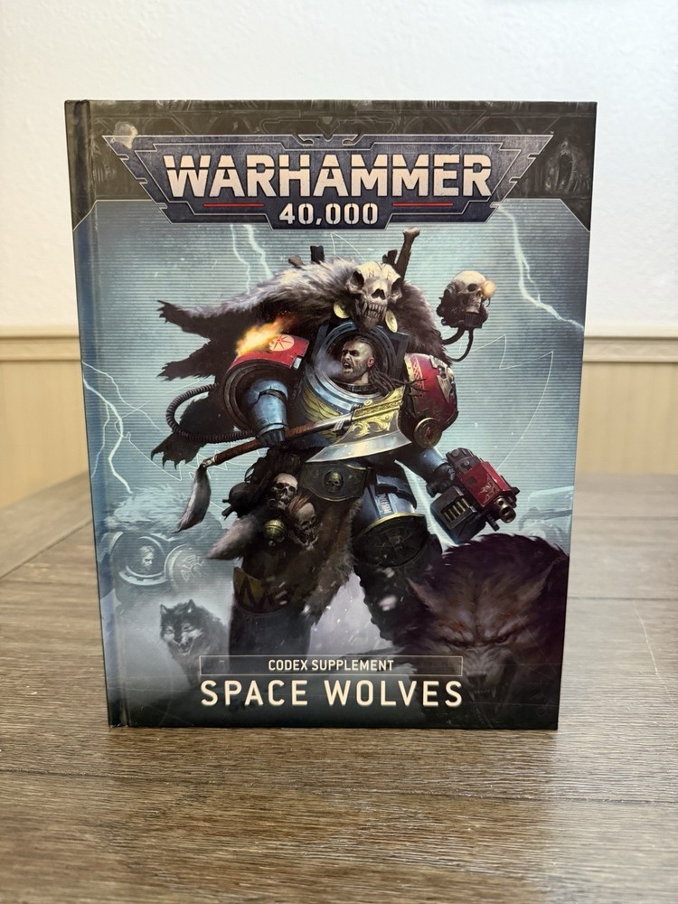 Warhammer 40k 10th Edition Codex Supplement Space Wolves Brand New
