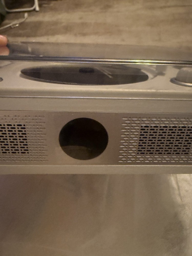 THINKYA CD Player Bluetooth Receive Stereo Speakers White Open Box