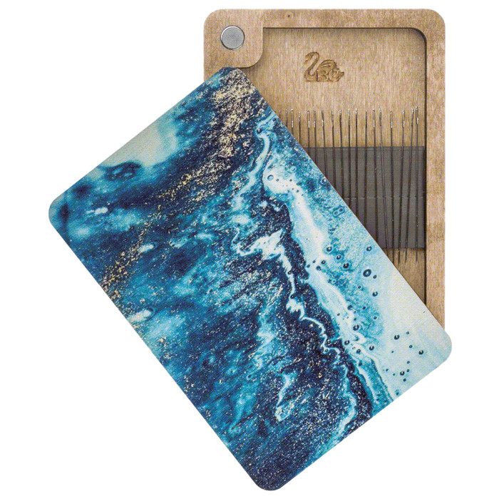 Needlework Holder "Abstract Ocean"