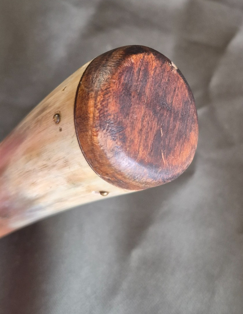 Muzzleloader Black Powder Priming Horn Flintlock Pan Charger