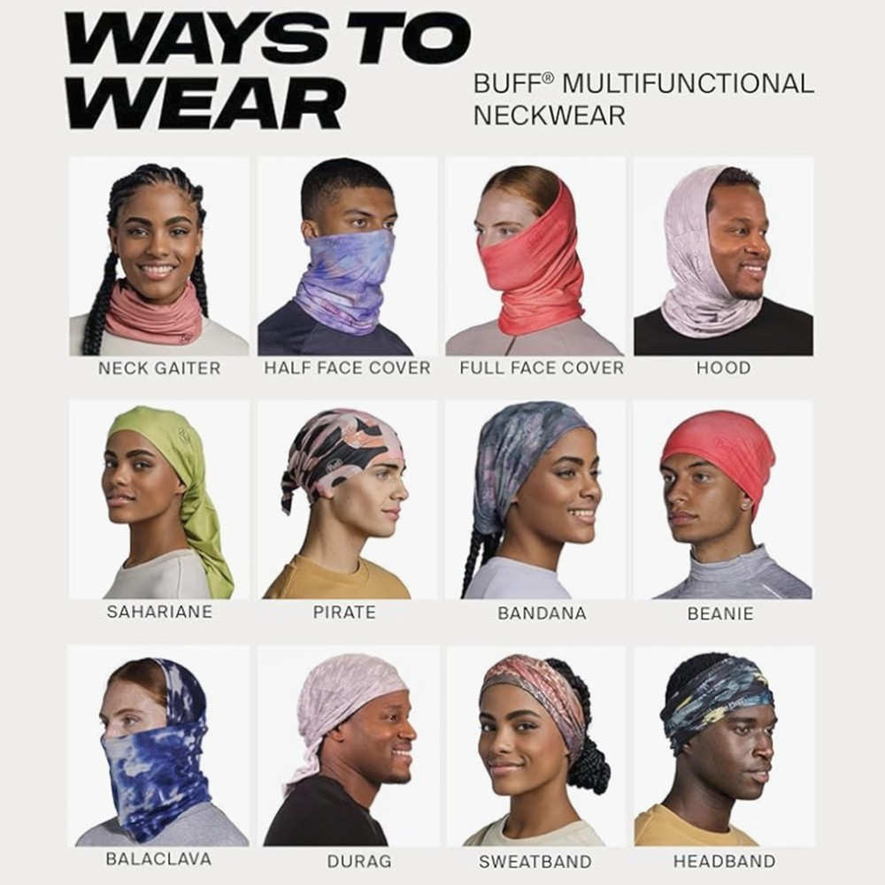 Buff Lightweight Merino Wool Neck Gaiter, 100% Ethically Sourced Wool, Versatile