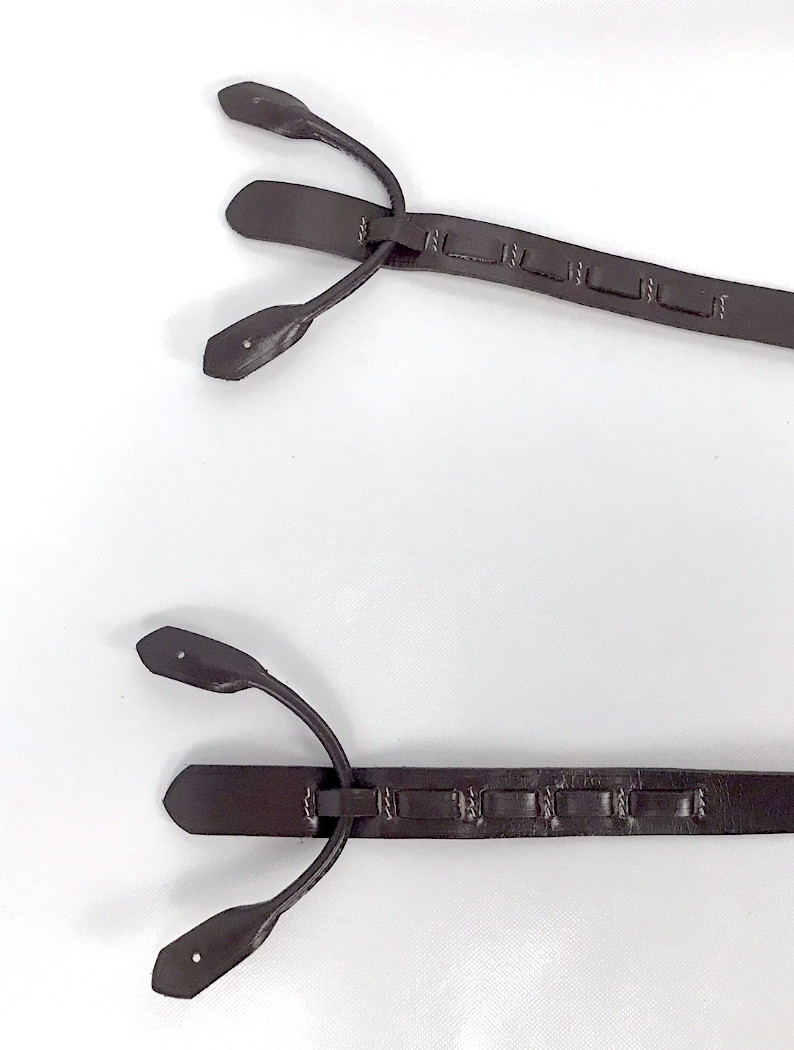 Leather Braces / Suspenders - Civil War, Old West