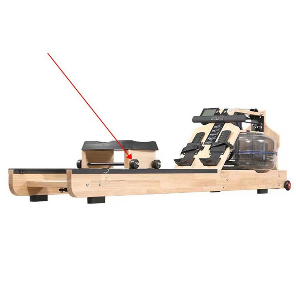 Smooth Rolling Replacement Wheels for Rowing Machine Seats Package of Four