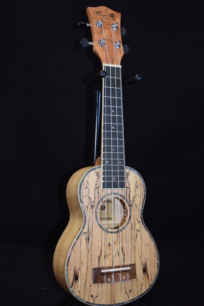 Maui Ukulele Co. Spalted Maple Soprano